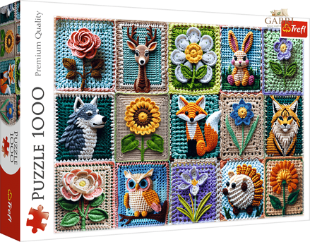 TREFL Puzzle Háčkování - Moje vášeň 1000 dílků