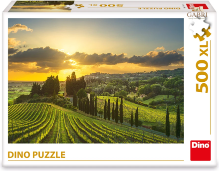 DINO Puzzle Vinice Maremma XL 500 dílků