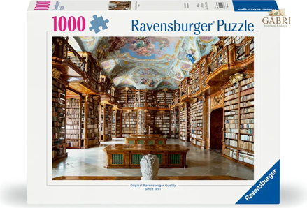 RAVENSBURGER Puzzle Knižní ráj 1000 dílků