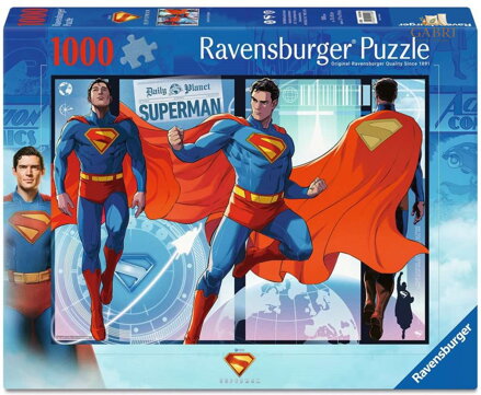 RAVENSBURGER Puzzle Superman: Last Son of Krypton 1000 dílků