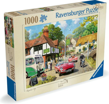 RAVENSBURGER Puzzle Na cestách 1000 dílků