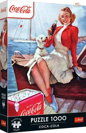 TREFL Puzzle Premium Plus Coca-Cola: Přestávka 1000 dílků
