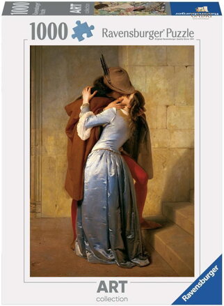 RAVENSBURGER Puzzle Art Collection: Polibek 1000 dílků