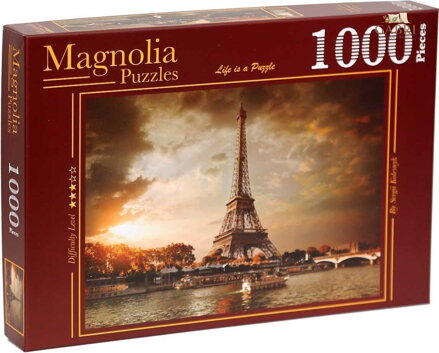 MAGNOLIA Puzzle Mraky nad Paříží 1000 dílků