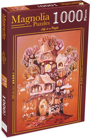 MAGNOLIA Puzzle Továrna na sladkosti 1000 dílků