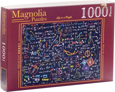 MAGNOLIA Puzzle Matematika 1000 dílků