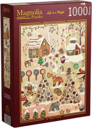 MAGNOLIA Puzzle Perníková říše divů 1000 dílků