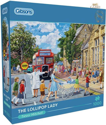 GIBSONS Puzzle Dáma se značkou 1000 dílků