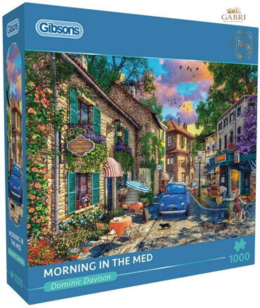 GIBSONS Puzzle Ráno ve Středomoří 1000 dílků