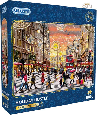 GIBSONS Puzzle Sváteční shon 1000 dílků