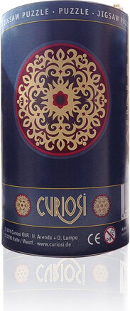 CURIOSI Oboustranné dřevěné puzzle Double: Růže 88 dílků
