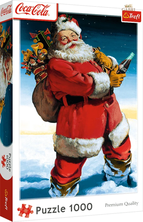 TREFL Puzzle Coca-Cola: Santa Claus ve sněhu 1000 dílků