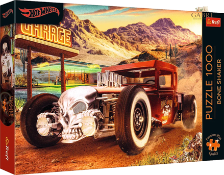 TREFL Puzzle Premium Plus Hot Wheels: Bone Shaker 1000 dílků