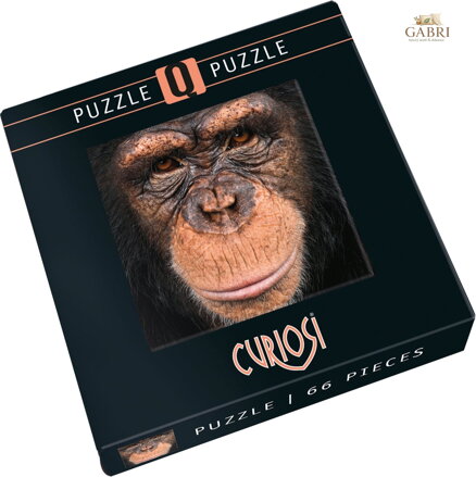 CURIOSI Čtvercové puzzle Q Animal: Opice 66 dílků