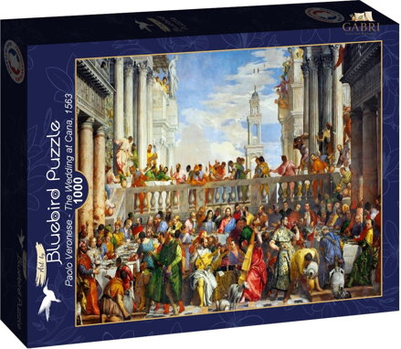 BLUEBIRD Puzzle Svatba v Káně 1000 dílků