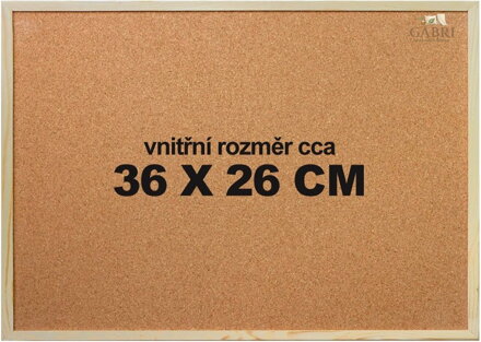 Korková podložka pod puzzle Victoria 36x26cm