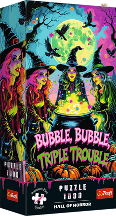 TREFL Puzzle Premium Plus Hall of Horror: Čarodějnice 1000 dílků