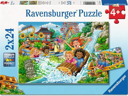 RAVENSBURGER Puzzle Zábavní park 2x24 dílků