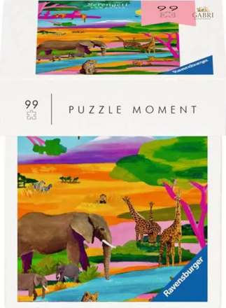 RAVENSBURGER Puzzle Moment: Tanzánie 99 dílků
