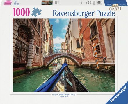 RAVENSBURGER Puzzle Plavba Benátkami 1000 dílků