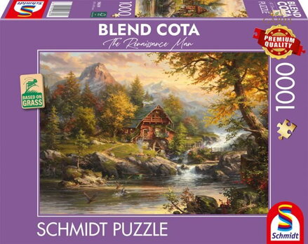 SCHMIDT Puzzle Letní dům 1000 dílků