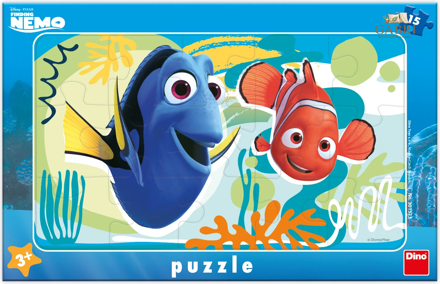 DINO Puzzle Nemo a Dory 15 dílků