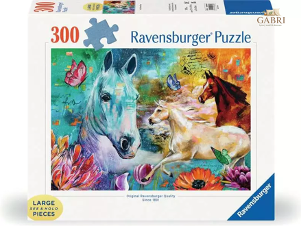 RAVENSBURGER Puzzle Lady, Fate a Fury 300 dílků