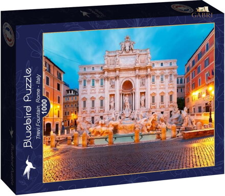 BLUEBIRD Puzzle Fontána Di Trevi, Řím - Itálie 1000 dílků