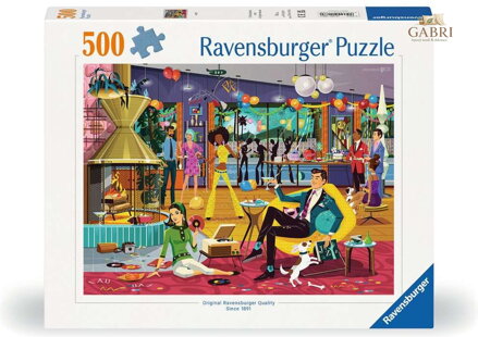 RAVENSBURGER Puzzle Jazzy! Čas na párty 500 dílků