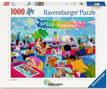 RAVENSBURGER Puzzle Rychlostní skládání 1000 dílků