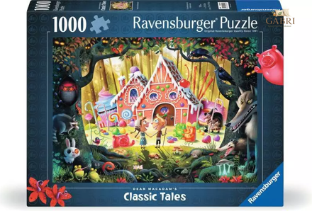 RAVENSBURGER Puzzle Jeníček a Mařenka 1000 dílků