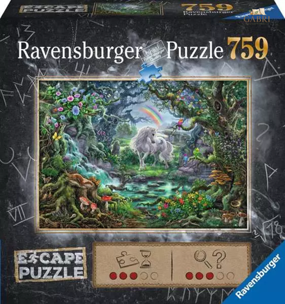 RAVENSBURGER Únikové EXIT puzzle Jednorožec 759 dílků