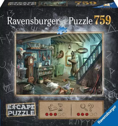 RAVENSBURGER Únikové EXIT puzzle Strašidelný sklep 759 dílků