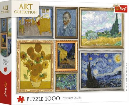 TREFL Puzzle Art Collection: Kolekce Vincenta van Gogha 1000 dílků