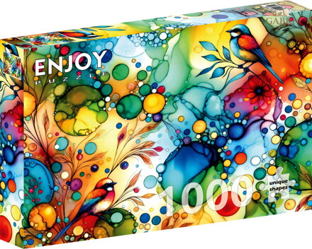 ENJOY Puzzle Krása ptáků 1000 dílků