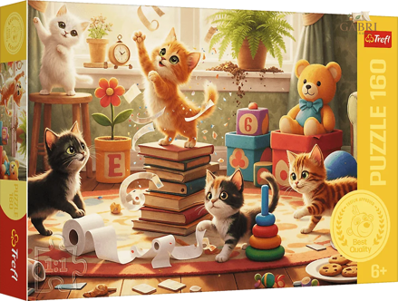 TREFL Puzzle Kočičí neplechy 160 dílků