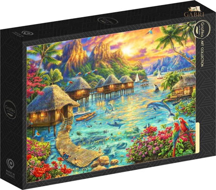 GRAFIKA Art Collection: Puzzle Tropická oáza 1000 dílků