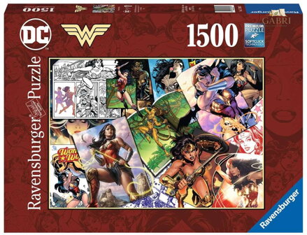RAVENSBURGER Puzzle DC Comics: Wonder Woman 1500 dílků