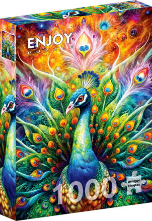 ENJOY Puzzle Paví majestát 1000 dílků