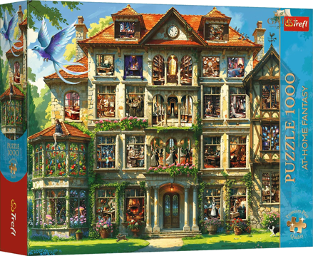 TREFL Puzzle Premium Plus At-home Fantasy: Sídlo plné tajemství 1000 dílků