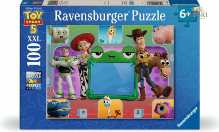 RAVENSBURGER Puzzle Toy Story: Příběh hraček 5 XXL 100 dílků