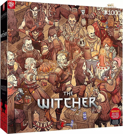 GOOD LOOT Puzzle The Witcher: Birthday 1000 dílků