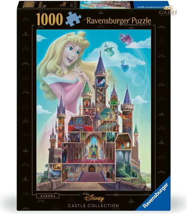RAVENSBURGER Puzzle Disney Castle Collection: Šípková Růženka 1000 dílků