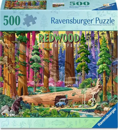 RAVENSBURGER Puzzle National Park: Redwood 500 dílků