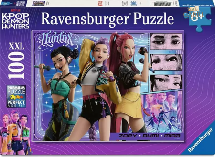 RAVENSBURGER Puzzle K-pop: Lovkyně démonů XXL 100 dílků