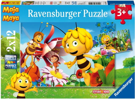 RAVENSBURGER Puzzle Včelka Mája 2x12 dílků