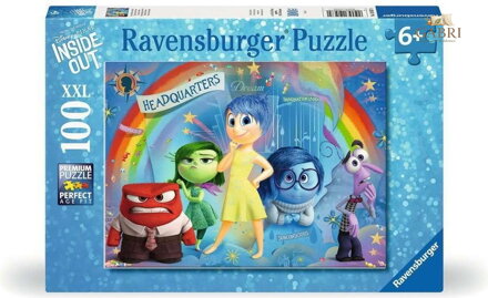 RAVENSBURGER Puzzle V hlavě: Emoce XXL 100 dílků