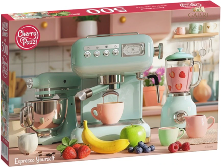 CHERRY PAZZI Puzzle Espresso styl 500 dílků