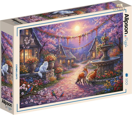 ALIPSON Puzzle Noční světla 500 dílků