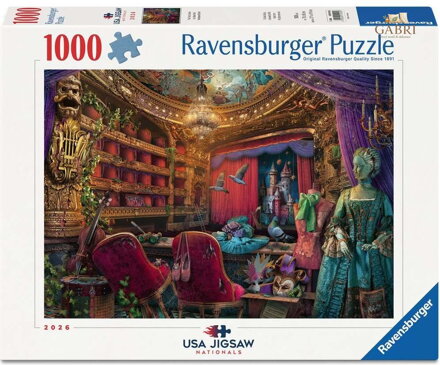 RAVENSBURGER Puzzle USA Jigsaw Nationals: Poslední opona 1000 dílků